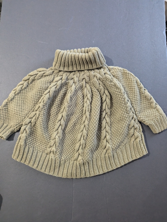 kate quinn Other - kate quinn Olive Cable Knit Turtleneck Sweater 12-24